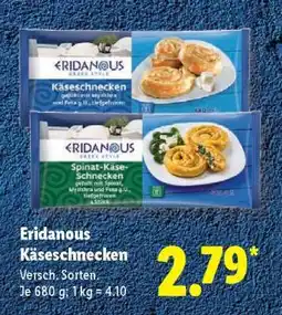 Lidl Eridanous Käseschnecken Angebot