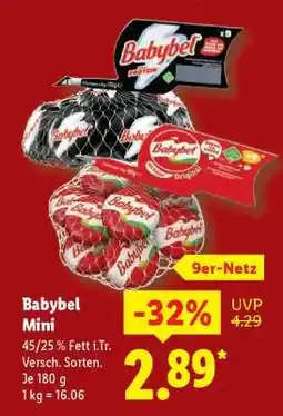 Lidl BABYBEL Mini Angebot