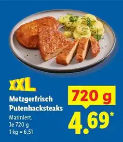 Lidl Metzgerfrisch Putenhacksteaks Angebot