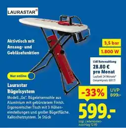 Lidl Laurastar Bügelsystem Angebot