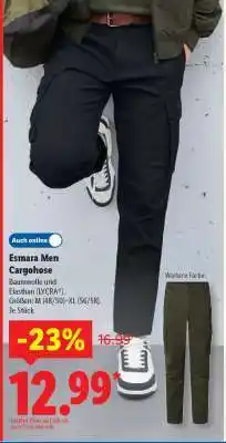 Lidl Esmara Men Cargohose Angebot