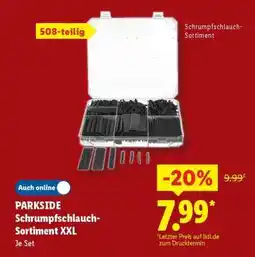 Lidl PARKSIDE Schrumpfschlauch-Sortiment XXL Angebot