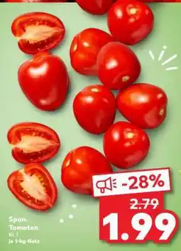 Kaufland Span. Tomaten Angebot