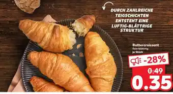 Kaufland Buttercroissant Angebot