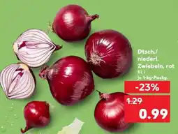 Kaufland Dtsch./niederl. Zwiebeln, rot Angebot