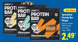 Lidl Sportyfeel Protein Bar Riegel Angebot