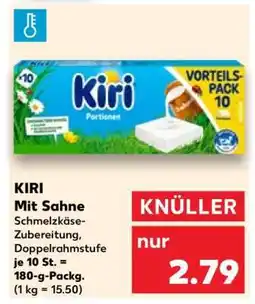 Kaufland KIRI Mit Sahne Angebot