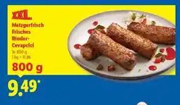 Lidl Metzgerfrisch Frisches Rinder-Cevapcici Angebot