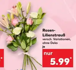 Kaufland Rosen-Lilienstrauß Angebot