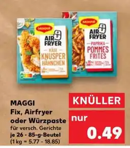 Kaufland MAGGI Fix, Airfryer oder Würzpaste Angebot