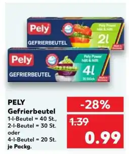 Kaufland PELY Gefrierbeutel Angebot