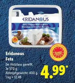 Lidl Eridanous Feta Angebot