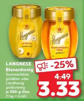 Kaufland LANGNESE Bienenhonig Angebot