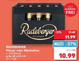 Kaufland RADEBERGER Pilsner oder Alkoholfrei Angebot