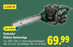 Lidl PARKSIDE Elektro-Kettensäge Angebot