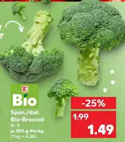 Kaufland Span./ital. Bio-Broccoli Angebot