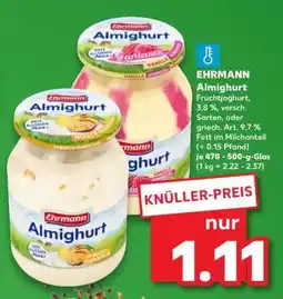 Kaufland EHRMANN Almighurt Angebot