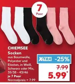 Kaufland CHIEMSEE Socken Angebot