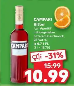 Kaufland Campari Bitter Angebot