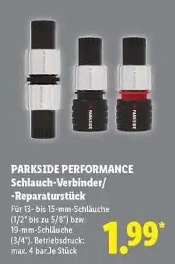 Lidl PARKSIDE PERFORMANCE Schlauch-Verbinder/-Reparaturstück Angebot