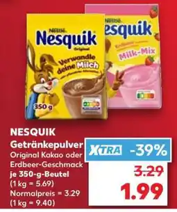 Kaufland NESQUIK Getränkepulver Angebot