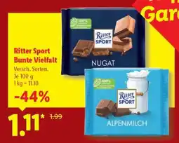 Lidl Ritter Sport Bunte Vielfalt Angebot