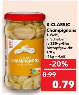 Kaufland K-CLASSIC Champignons Angebot