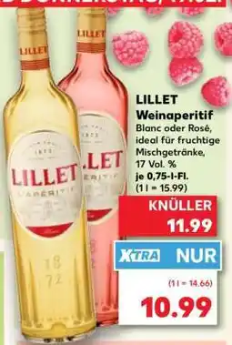 Kaufland LILLET Weinaperitif Angebot