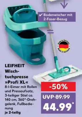 Kaufland LEIFHEIT Wischtuchpresse Profi XL Angebot