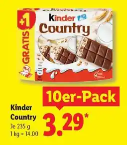 Lidl Kinder Country Angebot
