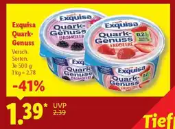 Lidl EXQUISA Quark-Genuss Angebot