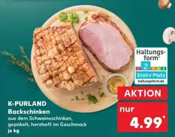 Kaufland K-PURLAND Backschinken Angebot