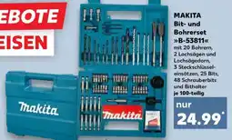 Kaufland MAKITA Bit- und Bohrerset B-53811 Angebot