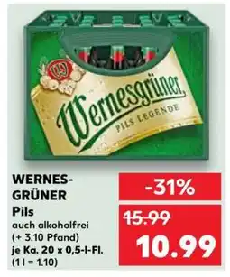 Kaufland WERNES- GRÜNER Angebot