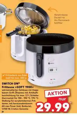 Kaufland Fritteuse SOFT 1900 Angebot
