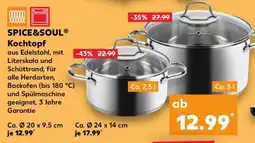 Kaufland SPICE&SOUL Kochtopf Angebot