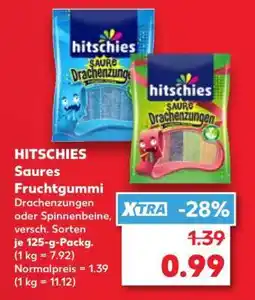 Kaufland HITSCHIES Saures Fruchtgummi Angebot
