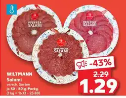 Kaufland Wiltmann Salami Angebot