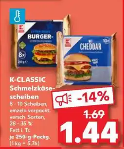Kaufland K-CLASSIC Schmelzkäsescheiben Angebot