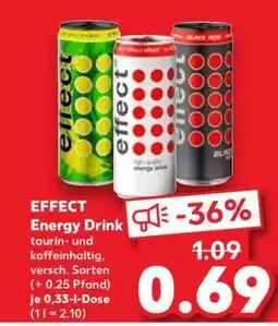 Kaufland EFFECT Energy Drink Angebot
