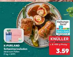 Kaufland K-PURLAND Schweinerouladen Angebot