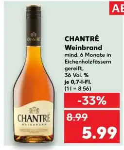Kaufland Chantré Weinbrand Angebot