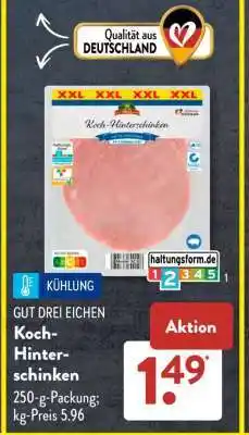 Aldi Süd Koch-Hinterschinken Angebot