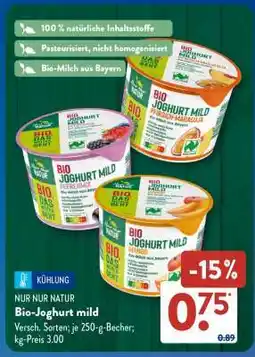 Aldi Süd Bio-Joghurt mild Angebot