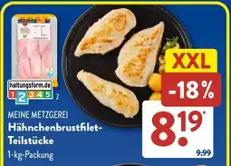 Aldi Süd MEINE METZGEREI Hähnchenbrustfilet-Teilstücke Angebot