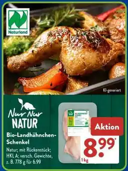 Aldi Süd Bio-Landhähnchen-Schenkel Angebot