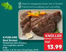 Kaufland K-PURLAND Beef Brisket Angebot