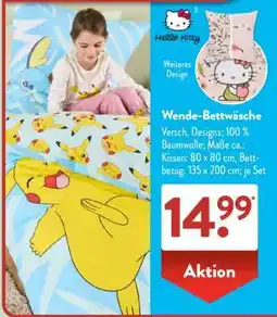 Aldi Süd Wende-Bettwäsche Angebot