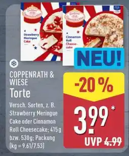 Aldi Nord COPPENRATH & WIESE Torte Angebot