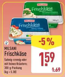 Aldi Nord MILSANI Frischkäse Angebot